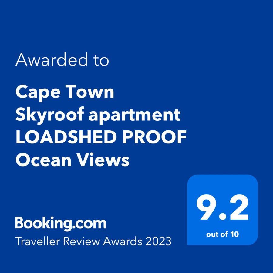 Cape Town Skyroof Apartment Loadshed Proof Ocean Views Zewnętrze zdjęcie